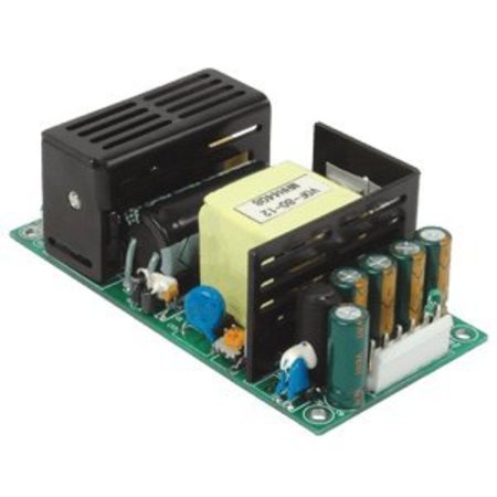 CUI INC AC to DC Power Supply, 85 to 264V AC, 15V DC, 80W, 5.33A, Chassis VOF-80-15